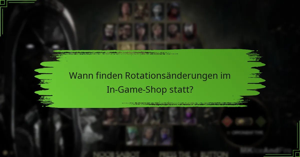 Welche neuen Gegenstände sind in Mortal Kombat 11 verfügbar?